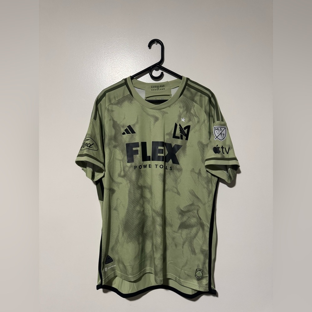 LAFC Smoke Screen Authentic Player Version Soccer Jersey